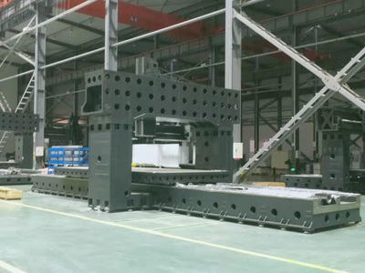 LM龙门系列四米和六米龙门的铸件和在生产